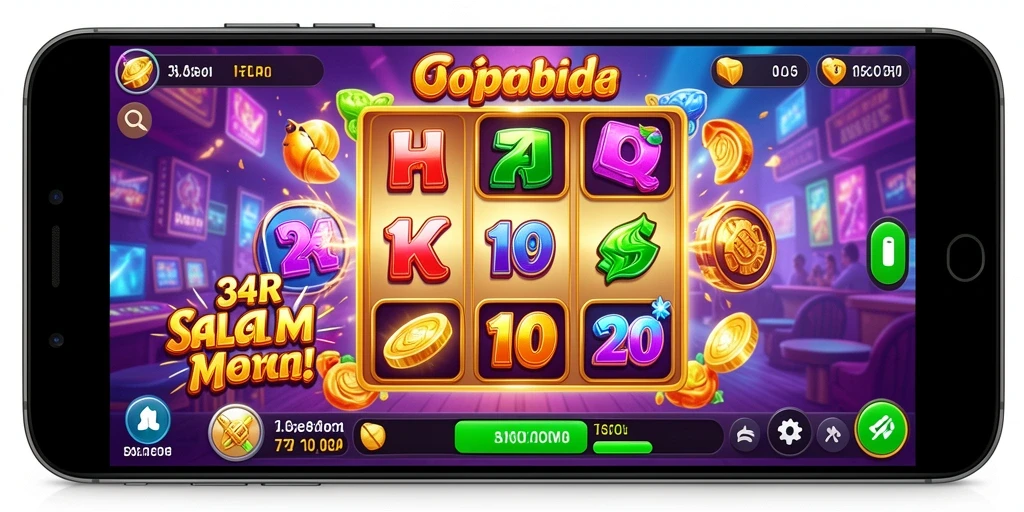 Screenshot gameplay 34R menampilkan keseruan permainan slot yang memikat.