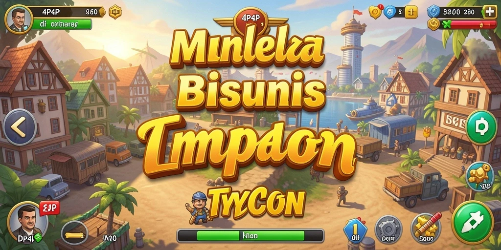 Tampilan menarik dari gameplay Tycoon 4P4P yang menantang.