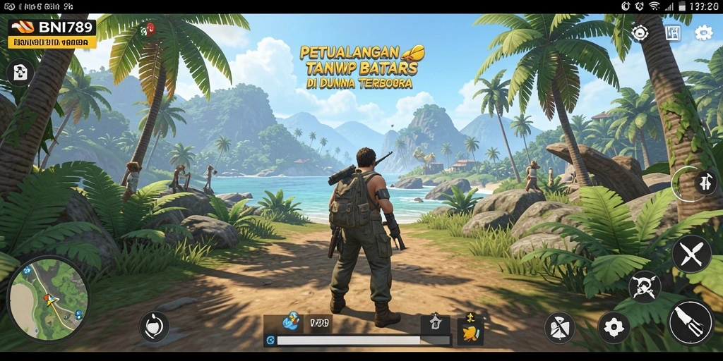 Gameplay BNI789 menampilkan petualangan di dunia terbuka yang menakjubkan.