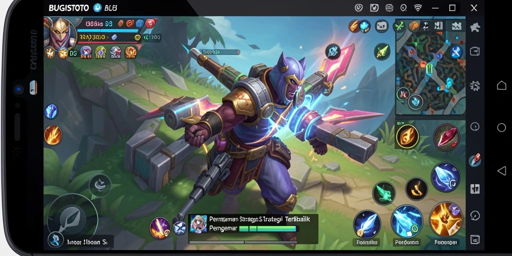 Screenshot gameplay <strong>BUGISTOTO</strong> yang menampilkan strategi membangun kerajaan.