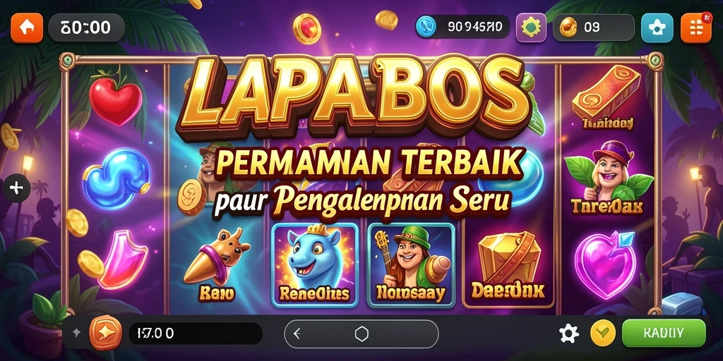 Tangkap momen seru gameplay LAPARBOS dengan grafis Slot yang memukau.