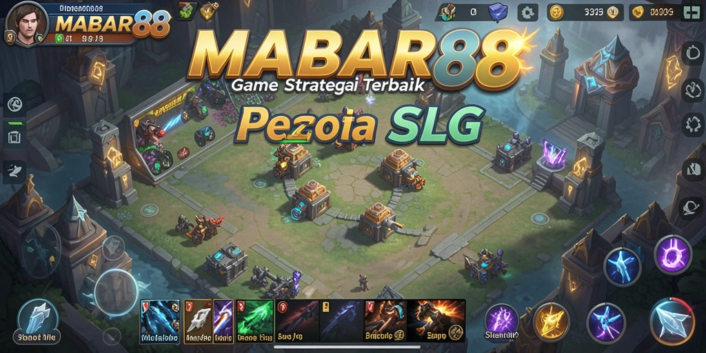 Screenshot utama MABAR88 menunjukkan pertempuran menarik dalam gameplay SLG.