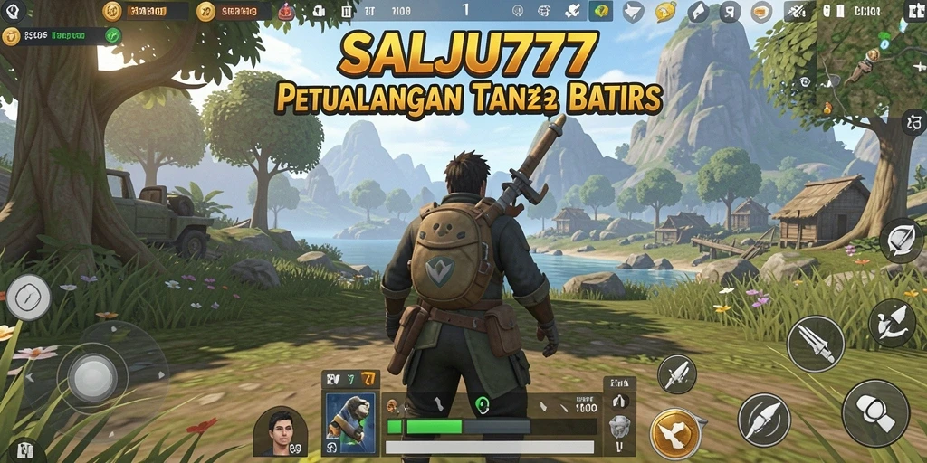 Gameplay SALJU777 yang menakjubkan di dunia terbuka.