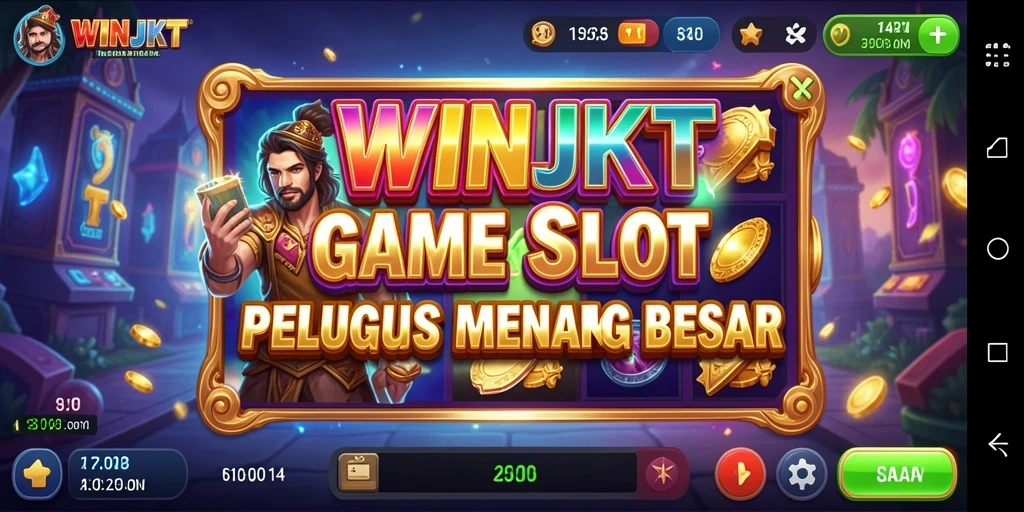 Tampilan gameplay menarik dari WINJKT yang seru dan penuh warna.